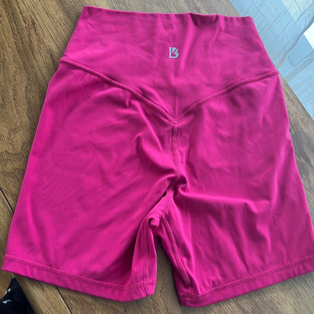 Hot pink buff bunny shorts size extra small. In excellent condition.